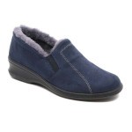 Geloten blauwe pantoffel 2516 Rohde